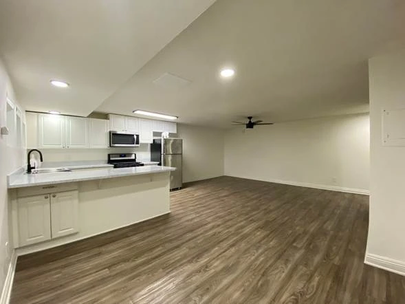 Studio, 1 bath, 500 Sqft apartment floor plan